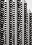 Πίνακας σε Καμβά BLACK AND WHITE ARCHITECTURAL GEOMETRIC APARTMENTS 3