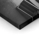 Πίνακας σε Καμβά BLACK AND WHITE ARCHITECTURAL GEOMETRIC BALCONIES 2