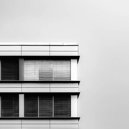 Πίνακας σε Καμβά BLACK AND WHITE ARCHITECTURAL GEOMETRIC DETAILS - Πολεις και Αρχιτεκτονικη Sticky 5