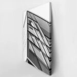 Πίνακας σε Καμβά BLACK AND WHITE ARCHITECTURAL GEOMETRIC FRAMES