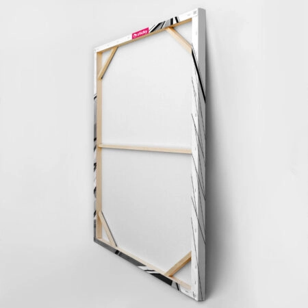 Πίνακας σε Καμβά BLACK AND WHITE ARCHITECTURAL GEOMETRIC FRAMES - Πολεις και Αρχιτεκτονικη Sticky 3