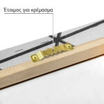Πίνακας σε Καμβά BLACK AND WHITE ARCHITECTURAL GLASS ROOF CANOPY