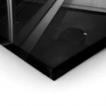 Πίνακας σε Καμβά BLACK AND WHITE ARCHITECTURAL GLASS SKYSCRAPERS
