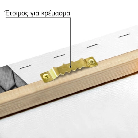 Πίνακας σε Καμβά BLACK AND WHITE ARCHITECTURAL HEXAGONAL EXTERIOR FACADE - Πολεις και Αρχιτεκτονικη Sticky 4