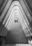 Πίνακας σε Καμβά BLACK AND WHITE ARCHITECTURAL HIGH ARCHED CEILING