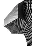 Πίνακας σε Καμβά BLACK AND WHITE ARCHITECTURAL HONEYCOMB FACADE 2