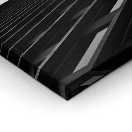 Πίνακας σε Καμβά BLACK AND WHITE ARCHITECTURAL LOW ANGLE BUILDINGS - Πολεις και Αρχιτεκτονικη Sticky 1