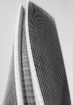Πίνακας σε Καμβά BLACK AND WHITE ARCHITECTURAL MASSIVE TOWER 3