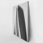 Πίνακας σε Καμβά BLACK AND WHITE ARCHITECTURAL MASSIVE TOWER 3