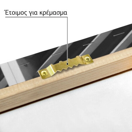 Πίνακας σε Καμβά BLACK AND WHITE ARCHITECTURAL METALLIC PANELS - Πολεις και Αρχιτεκτονικη Sticky 4