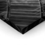 Πίνακας σε Καμβά BLACK AND WHITE ARCHITECTURAL METALLIC ROOF