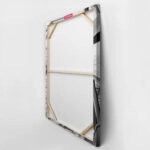 Πίνακας σε Καμβά BLACK AND WHITE ARCHITECTURAL MINIMALIST STEEL FRAME