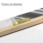Πίνακας σε Καμβά BLACK AND WHITE ARCHITECTURAL MODERN HALLHAY