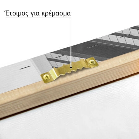 Πίνακας σε Καμβά BLACK AND WHITE ARCHITECTURAL MODERN HALLHAY - Πολεις και Αρχιτεκτονικη Sticky 4
