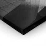 Πίνακας σε Καμβά BLACK AND WHITE ARCHITECTURAL MODERN TOWER