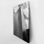 Πίνακας σε Καμβά BLACK AND WHITE ARCHITECTURAL MODERN TOWER