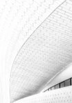Πίνακας σε Καμβά BLACK AND WHITE ARCHITECTURAL MUSEUM
