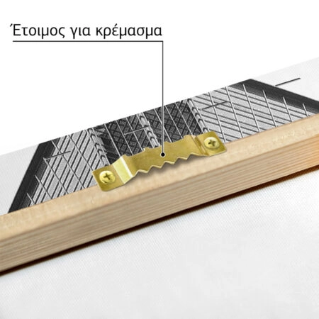 Πίνακας σε Καμβά BLACK AND WHITE ARCHITECTURAL PAGODA SKYSCRAPER - Πολεις και Αρχιτεκτονικη Sticky 4