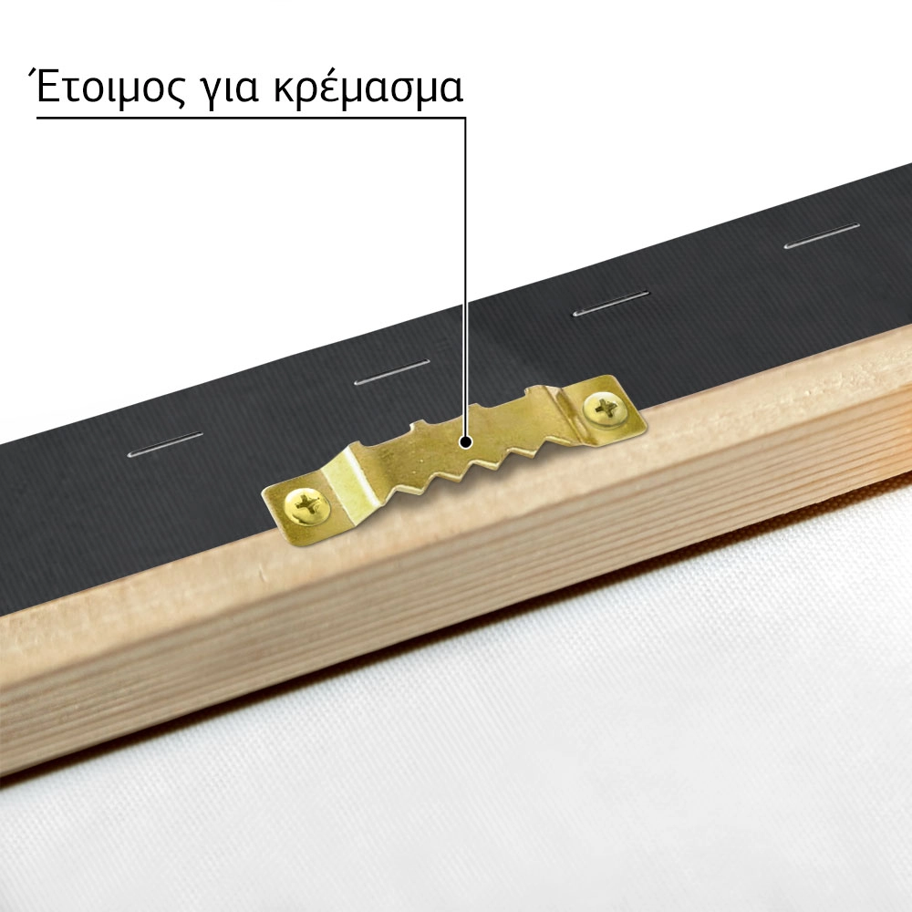 Πίνακας σε Καμβά BLACK AND WHITE ARCHITECTURAL PENDANT LAMP