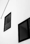 Πίνακας σε Καμβά BLACK AND WHITE ARCHITECTURAL SKYLIGHT 2