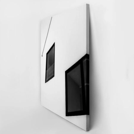 Πίνακας σε Καμβά BLACK AND WHITE ARCHITECTURAL SKYLIGHT 2 - Πολεις και Αρχιτεκτονικη Sticky 2