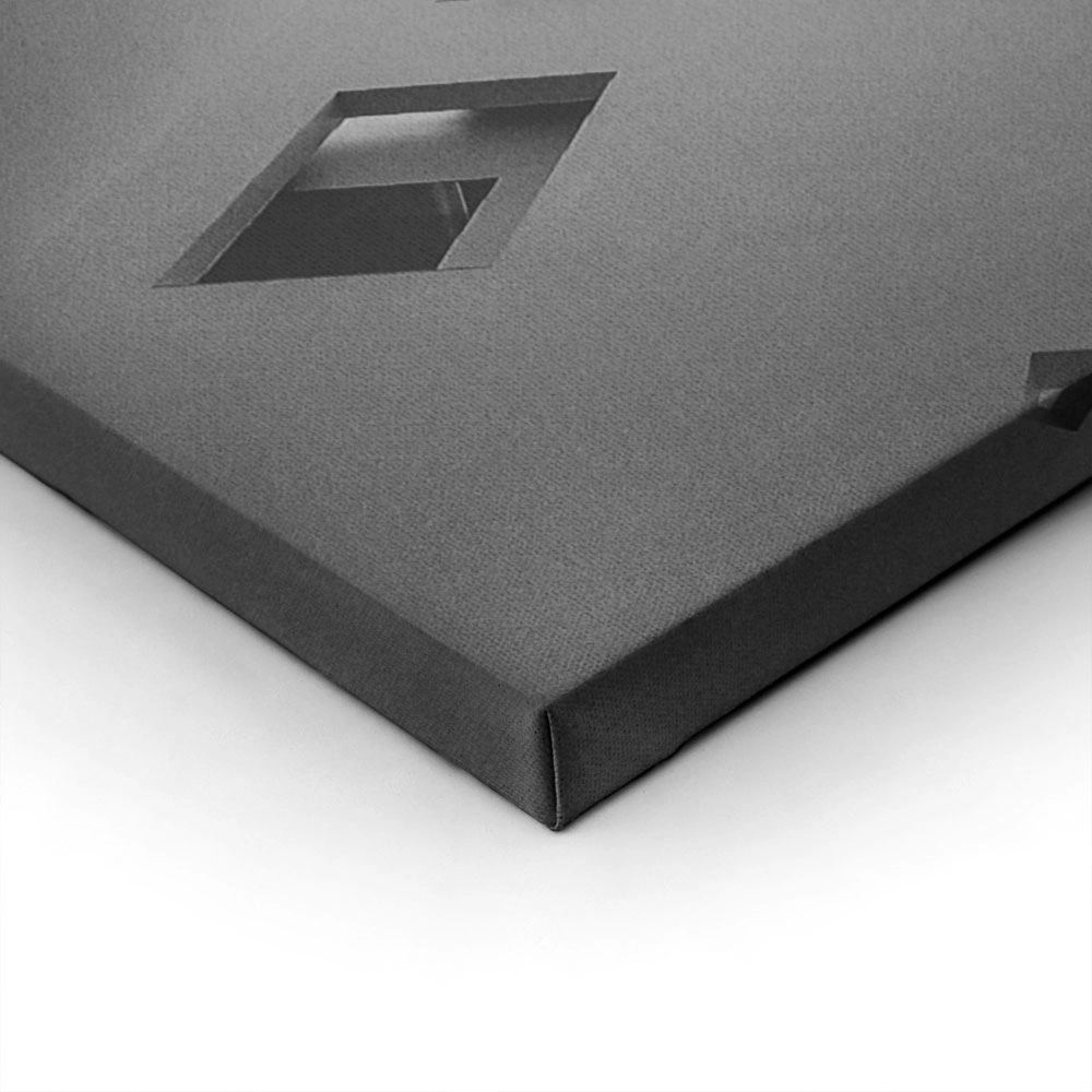 Πίνακας σε Καμβά BLACK AND WHITE ARCHITECTURAL SKYLIGHT 3