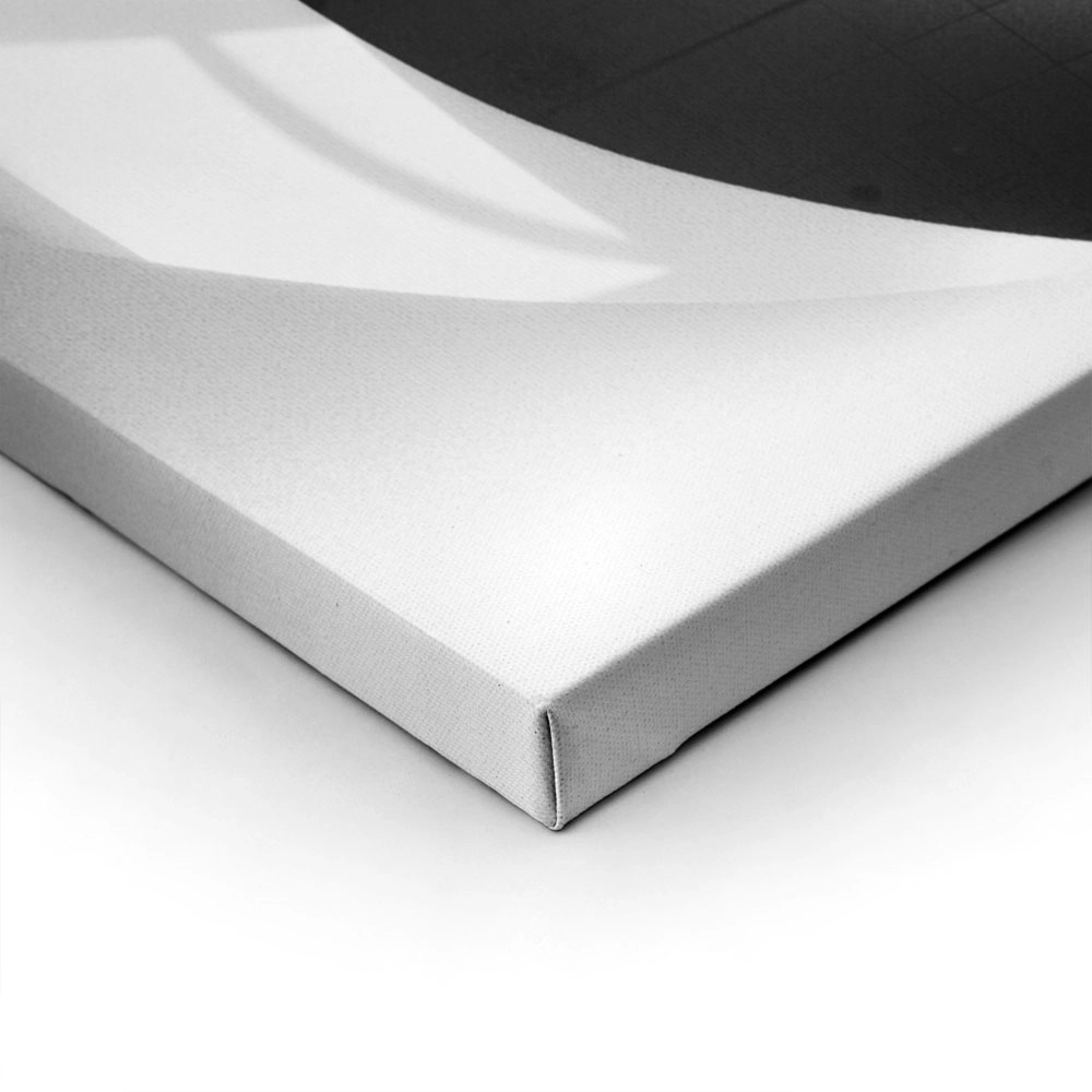 Πίνακας σε Καμβά BLACK AND WHITE ARCHITECTURAL SKYLIGHT 4