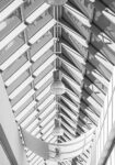 Πίνακας σε Καμβά BLACK AND WHITE ARCHITECTURAL SKYLIGHT 5