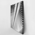 Πίνακας σε Καμβά BLACK AND WHITE ARCHITECTURAL SKYLIGHT 6