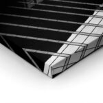 Πίνακας σε Καμβά BLACK AND WHITE ARCHITECTURAL SKYSCRAPERS 11