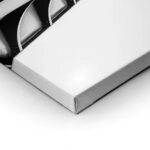 Πίνακας σε Καμβά BLACK AND WHITE ARCHITECTURAL STEEL SPIRE