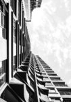 Πίνακας σε Καμβά BLACK AND WHITE ARCHITECTURAL STRUCTURAL LINES