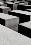 Πίνακας σε Καμβά BLACK AND WHITE ARCHITECTURAL TRIANGULAR SUNSHADES GEOMETRIC BOX STRUCTURES
