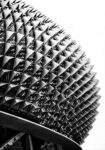 Πίνακας σε Καμβά BLACK AND WHITE ARCHITECTURAL TRIANGULAR SUNSHADES