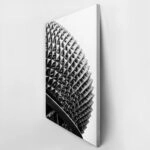 Πίνακας σε Καμβά BLACK AND WHITE ARCHITECTURAL TRIANGULAR SUNSHADES