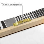 Πίνακας σε Καμβά BLACK AND WHITE ARCHITECTURAL VERTICAL LINES BUILDING