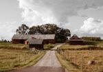 Πίνακας σε Καμβά RUSTIC FARMHOUSE BARN 11