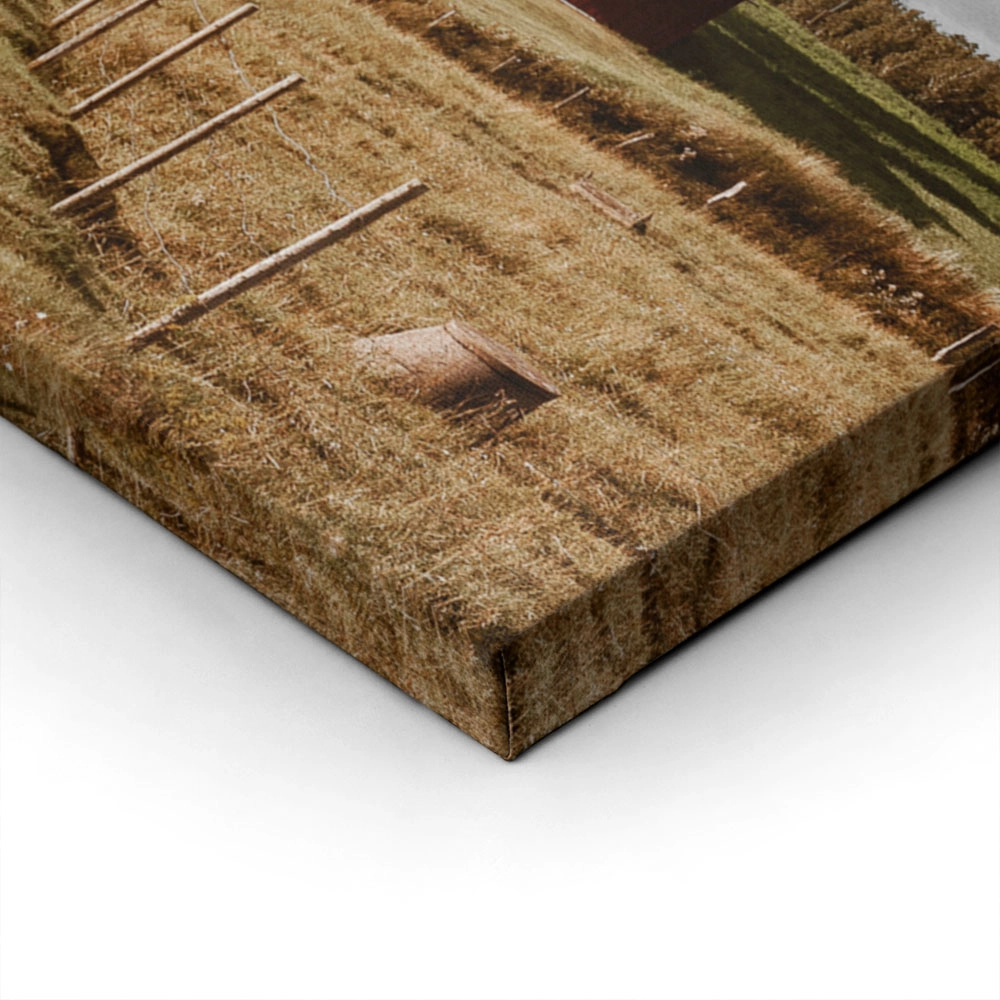 Πίνακας σε Καμβά RUSTIC FARMHOUSE BARN 11
