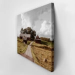 Πίνακας σε Καμβά RUSTIC FARMHOUSE BARN 11