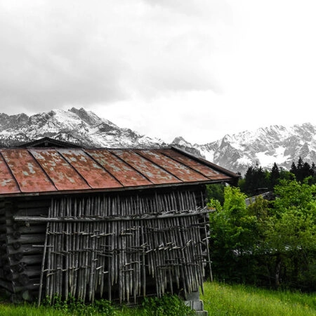 Πίνακας σε Καμβά RUSTIC FARMHOUSE BARN 12 -  Sticky 5