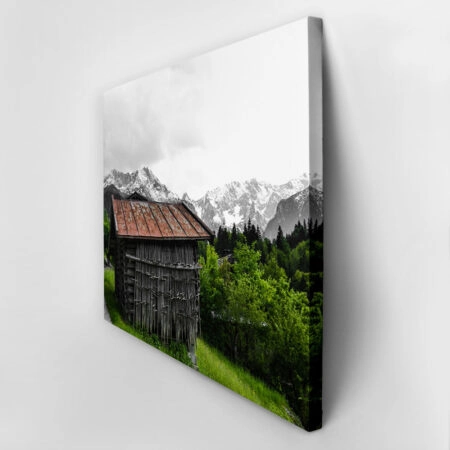 Πίνακας σε Καμβά RUSTIC FARMHOUSE BARN 12 -  Sticky 2