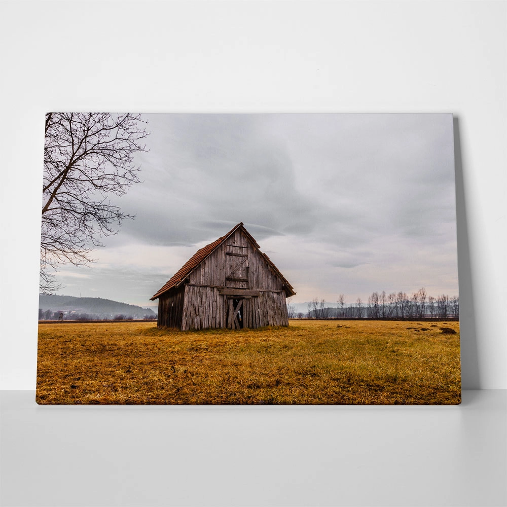 Πίνακας σε Καμβά RUSTIC FARMHOUSE BARN 13
