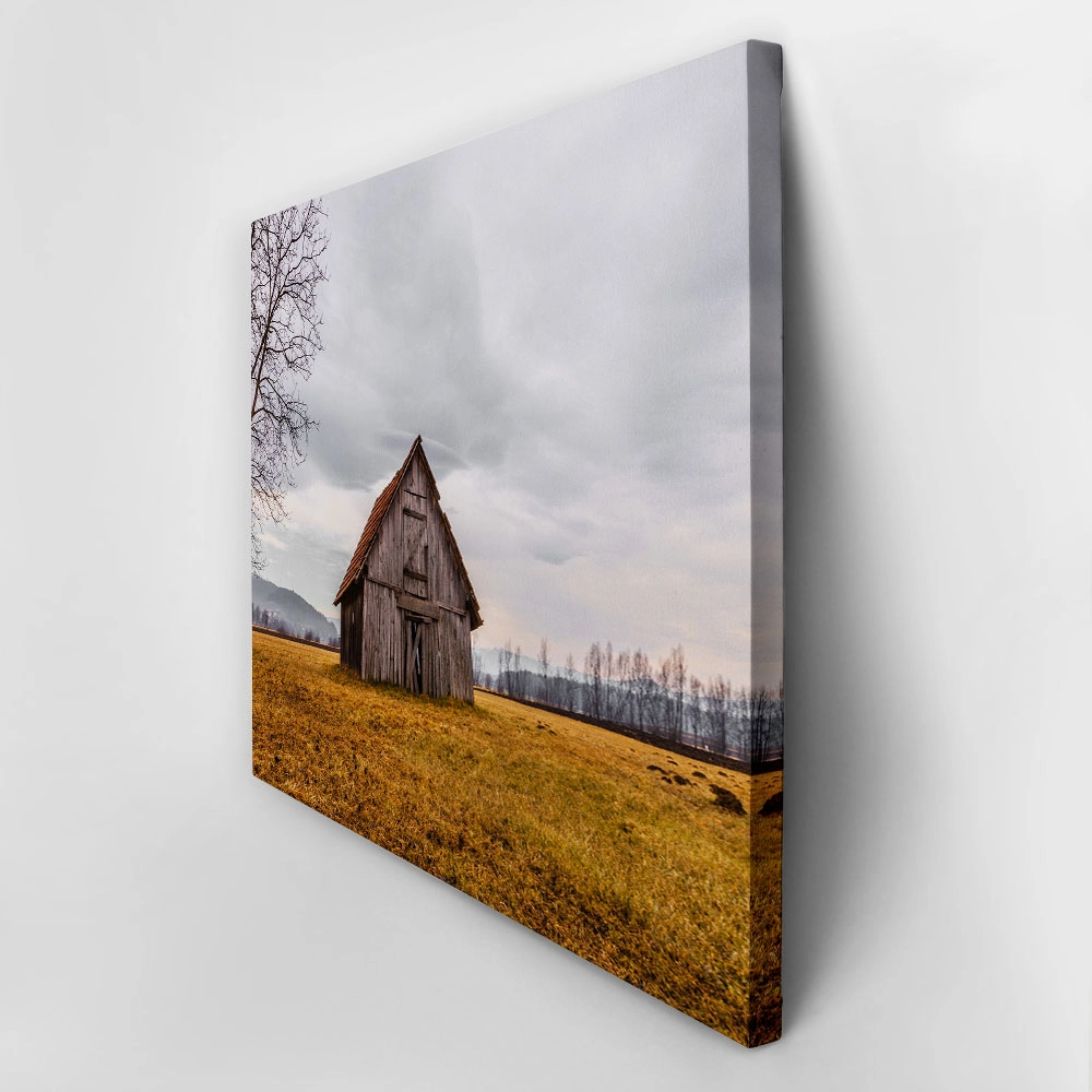 Πίνακας σε Καμβά RUSTIC FARMHOUSE BARN 13