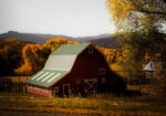 Πίνακας σε Καμβά RUSTIC FARMHOUSE BARN 14