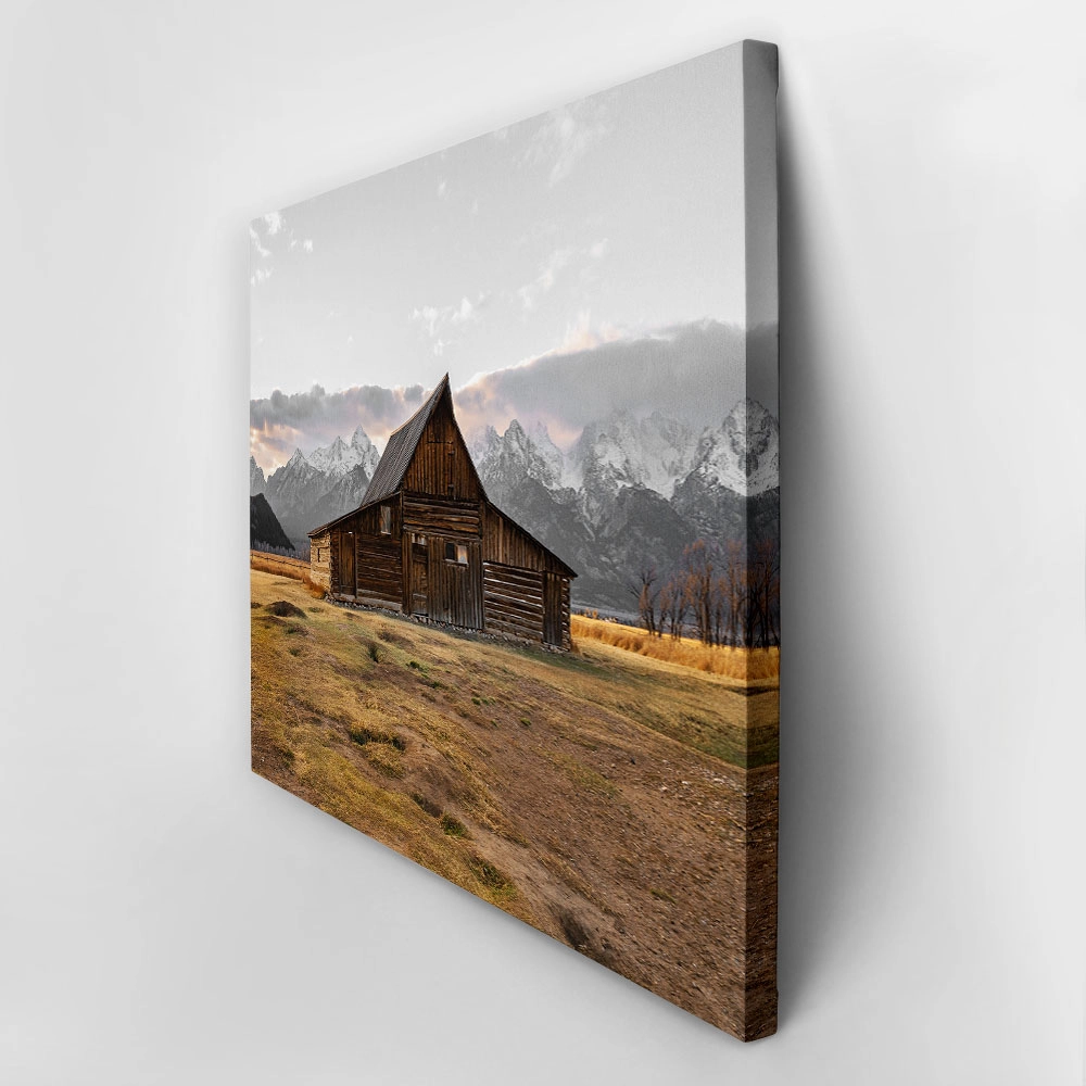 Πίνακας σε Καμβά RUSTIC FARMHOUSE BARN 15