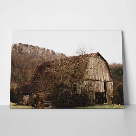 Πίνακας σε Καμβά RUSTIC FARMHOUSE BARN 16 - 