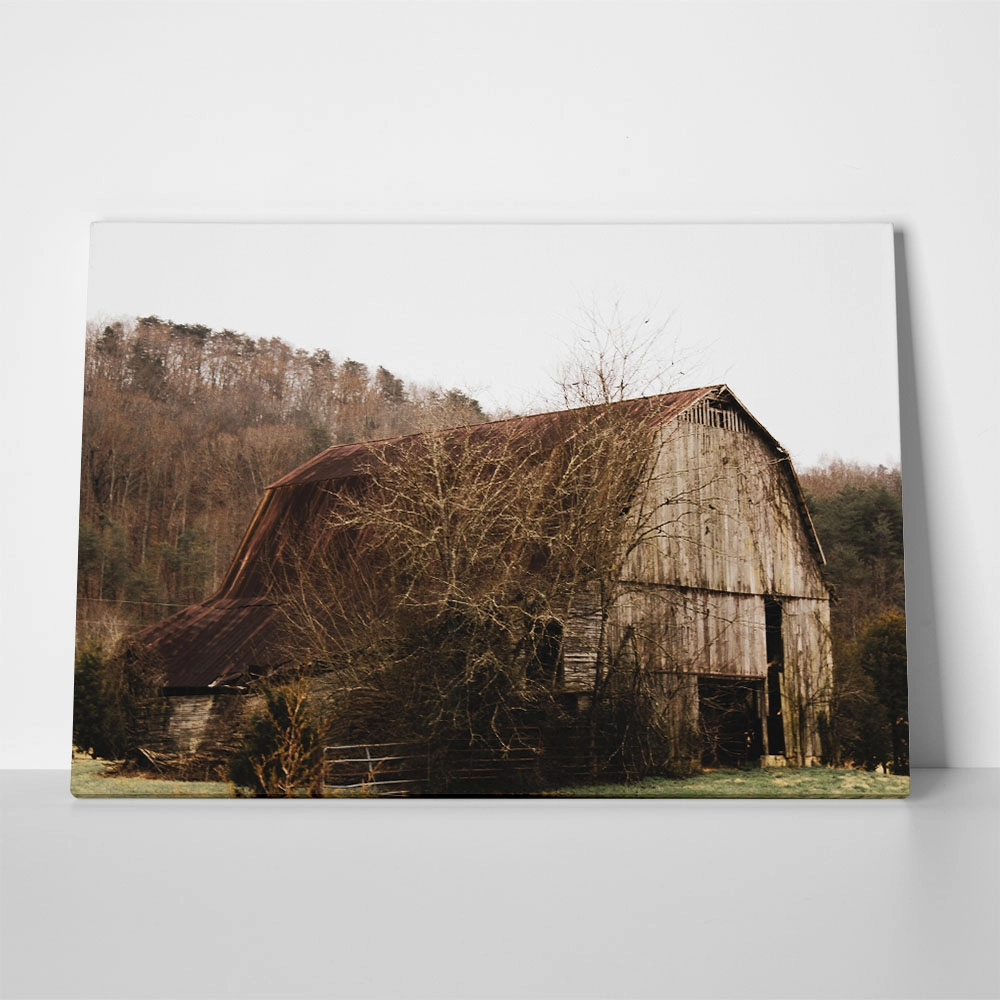 Πίνακας σε Καμβά RUSTIC FARMHOUSE BARN 16
