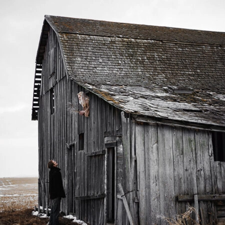 Πίνακας σε Καμβά RUSTIC FARMHOUSE BARN 17 -  Sticky 5