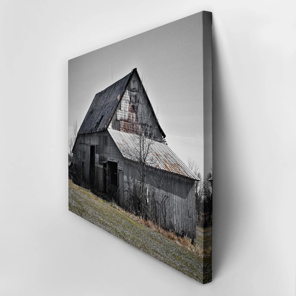 Πίνακας σε Καμβά RUSTIC FARMHOUSE BARN 18