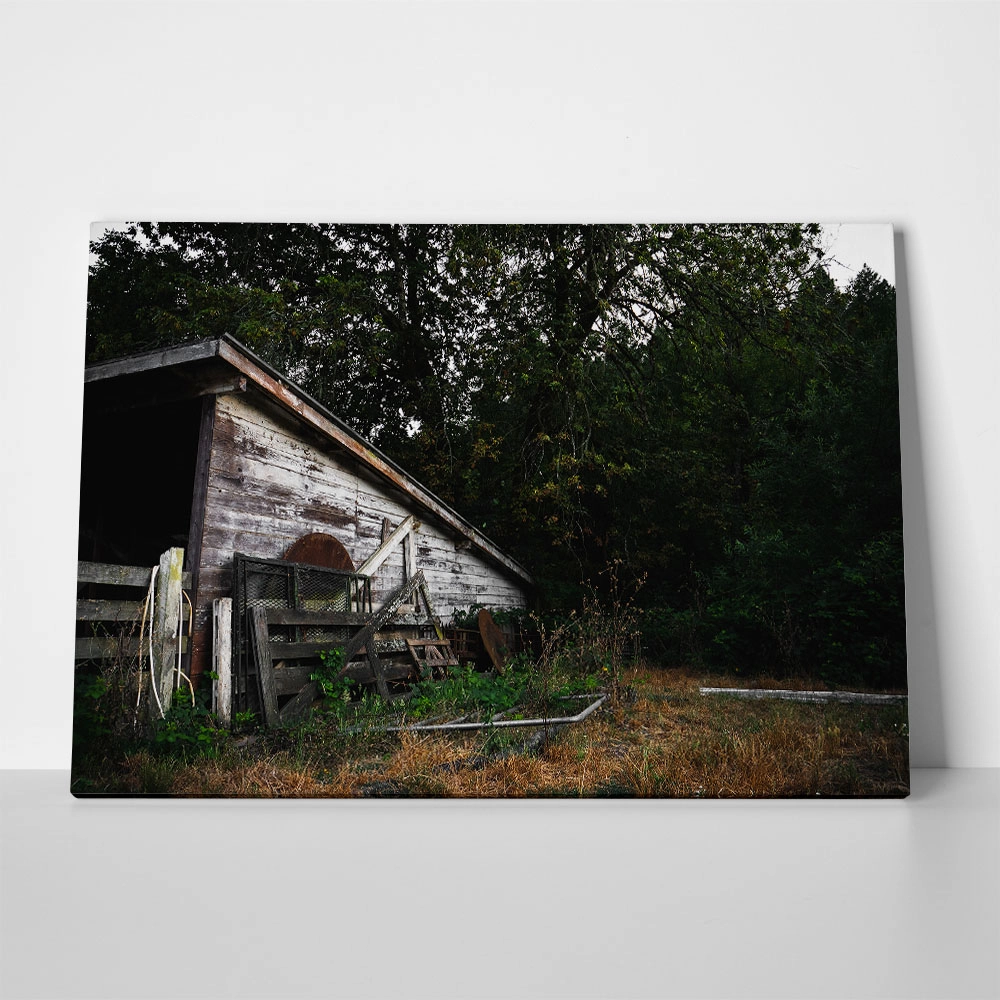 Πίνακας σε Καμβά RUSTIC FARMHOUSE BARN 20